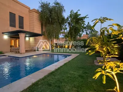 Beautiful furnished villa for rent at Golf of Benslimane