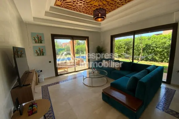 Beautiful furnished villa for rent at Golf of Benslimane