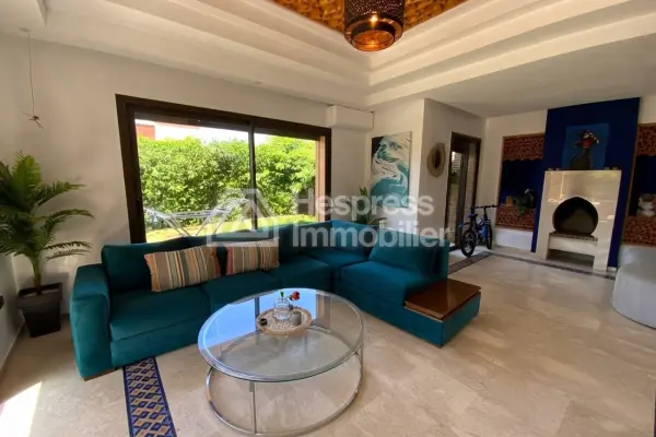 Beautiful furnished villa for rent at Golf of Benslimane
