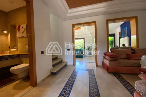 Beautiful furnished villa for rent at Golf of Benslimane