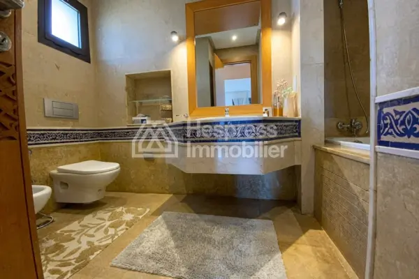 Beautiful furnished villa for rent at Golf of Benslimane