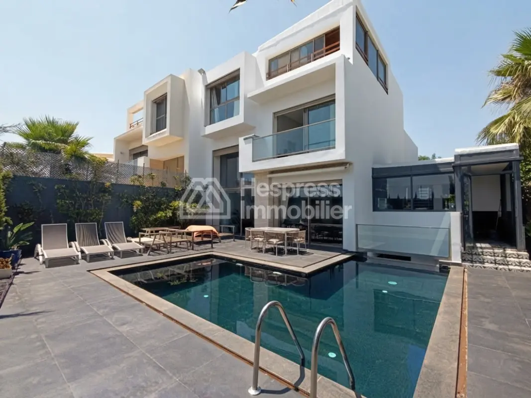 Beautiful contemporary villa for sale Dar Bouazza