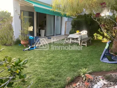 Garden floor for rent EMPTY in PRESTIGIA Bouskoura