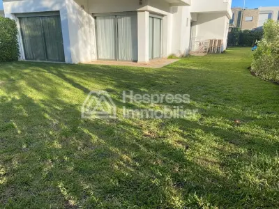 Garden floor for rent EMPTY in PRESTIGIA Bouskoura
