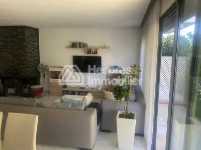 Garden floor for rent EMPTY in PRESTIGIA Bouskoura
