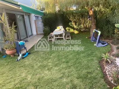 Garden floor for rent EMPTY in PRESTIGIA Bouskoura