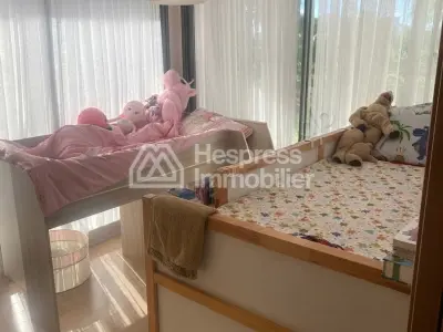 Garden floor for rent EMPTY in PRESTIGIA Bouskoura