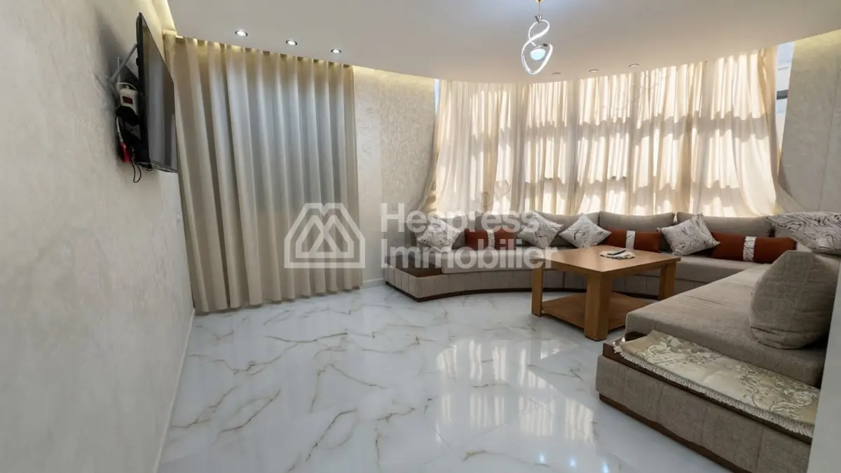Beautiful apartment for rent at Marjane. 3 comfortable rooms. Furnished
