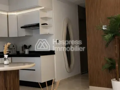 Rental of an apartment in Malabata. Total area 98 m². Well furnished