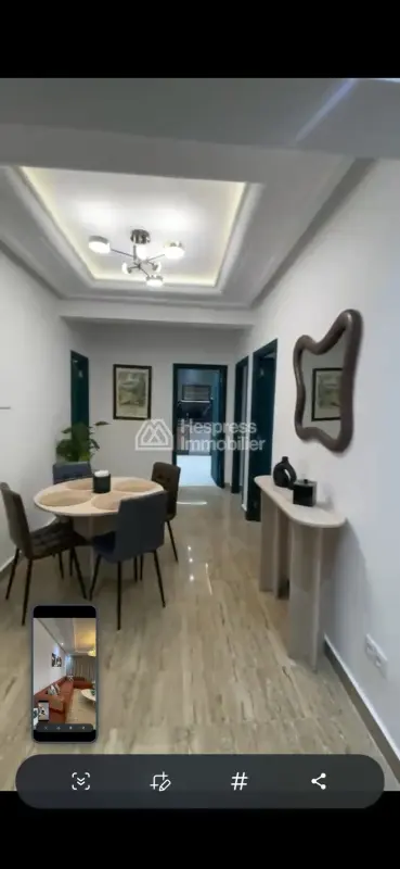 شقة مفروشة للإيجار في وسط المدينة طنجة