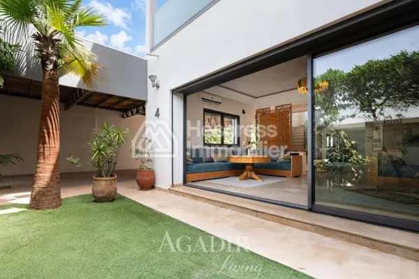 Modern Villa For Sale in Cité Suisse Agadir