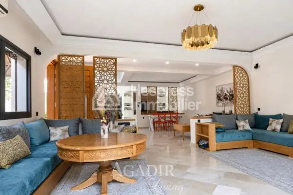 Modern Villa For Sale in Cité Suisse Agadir