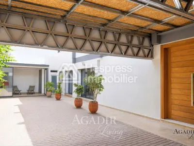 Modern Villa For Sale in Cité Suisse Agadir