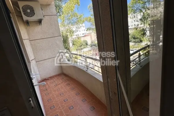 2-bedroom apartment for rent with a large balcony