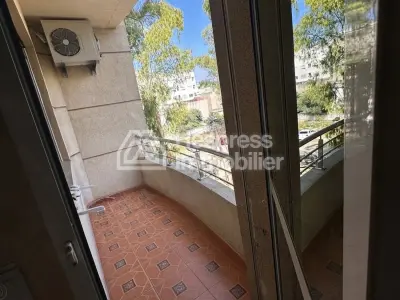 2-bedroom apartment for rent with a large balcony