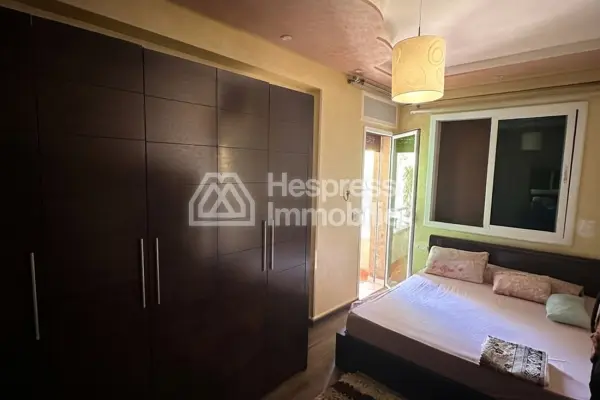 2-bedroom apartment for rent with a large balcony