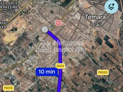 A SP4 plot of land for sale in Temara