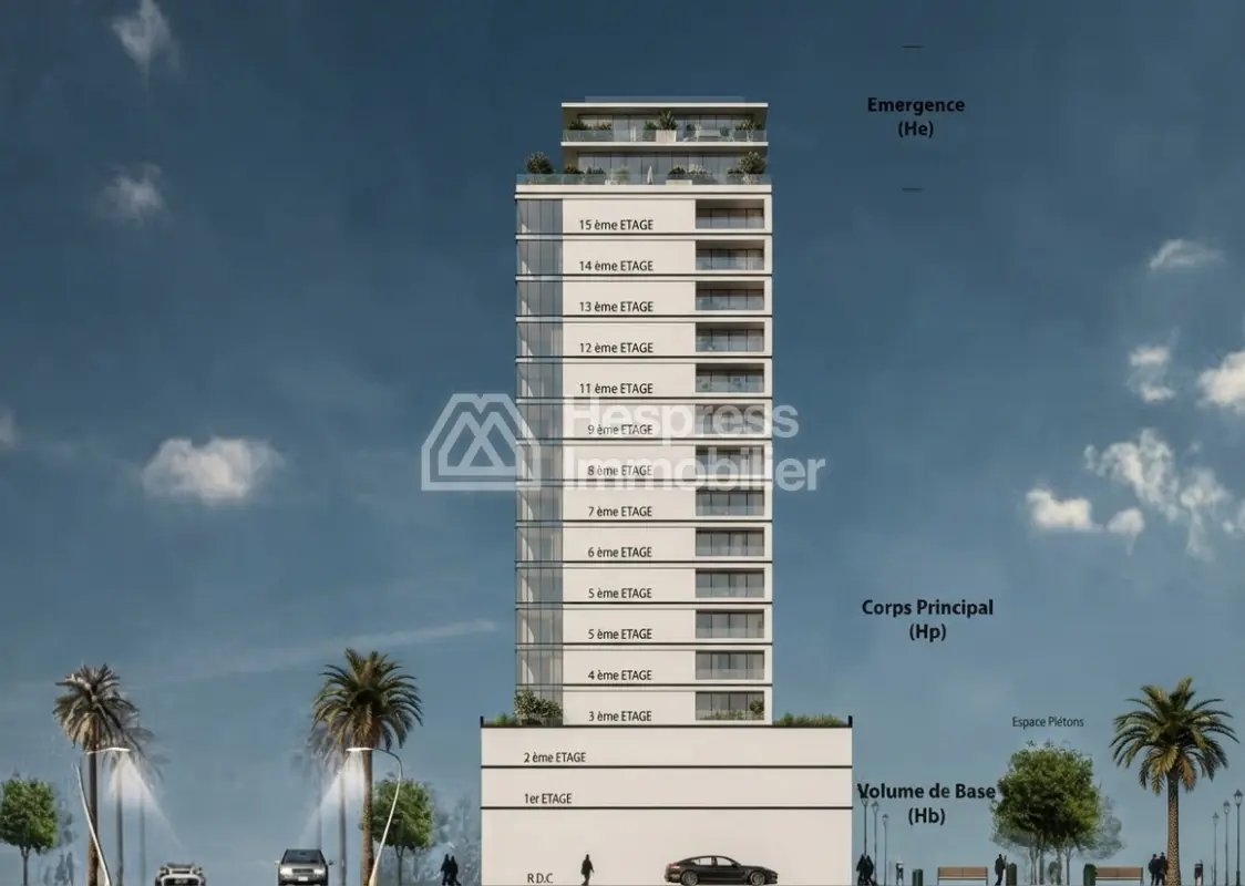 Land in the TGV zone, 7118 m², for sale