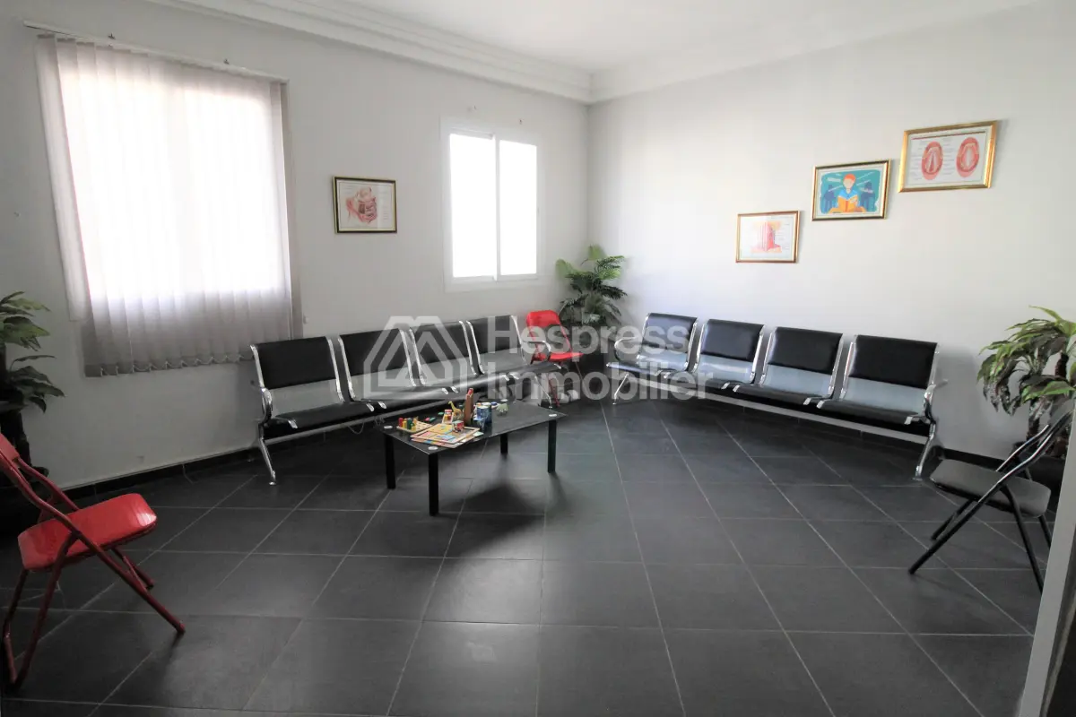For rent or sale: Furnished office on Avenue Hassan II at Agadir