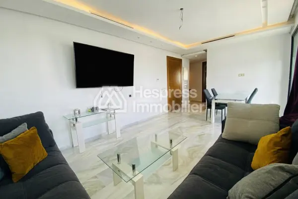 For rent – ​​High-end furnished apartment with no overlooking neighbors in Malabata Place Mozart