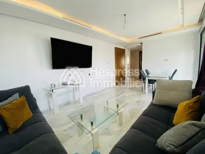 For rent – ​​High-end furnished apartment with no overlooking neighbors in Malabata Place Mozart