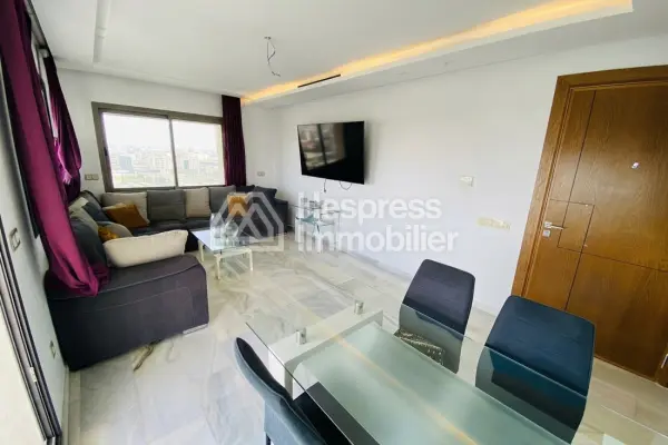 For rent – ​​High-end furnished apartment with no overlooking neighbors in Malabata Place Mozart