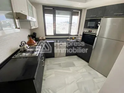 For rent – ​​High-end furnished apartment with no overlooking neighbors in Malabata Place Mozart