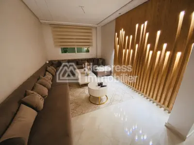 Beautiful furnished apartment for sale in a gated residential complex with communal pool in El Ghandouri Malabata