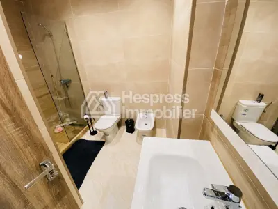 Beautiful furnished apartment for sale in a gated residential complex with communal pool in El Ghandouri Malabata