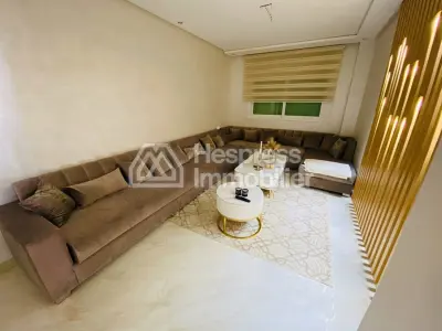 Beautiful furnished apartment for sale in a gated residential complex with communal pool in El Ghandouri Malabata