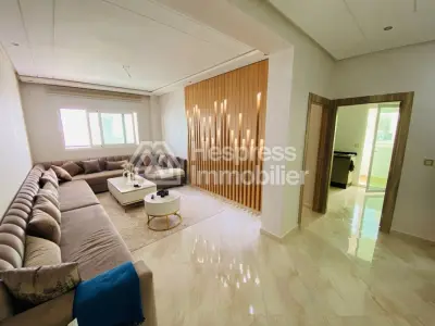 Beautiful furnished apartment for sale in a gated residential complex with communal pool in El Ghandouri Malabata