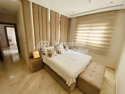 Beautiful furnished apartment for sale in a gated residential complex with communal pool in El Ghandouri Malabata