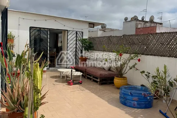 Furnished apartment with terrace Agdal