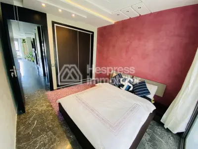 شقة مفروشة رائعة للإيجار في مجمع سكني مزود بمسبح، تقع في طنجة ، مالاباطا