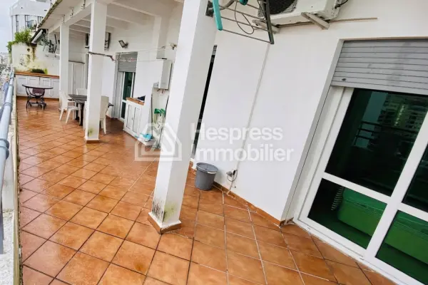 For rent – ​​Apartment with large terrace and sea view – Nejma, Tangier