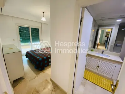 For rent – ​​Apartment with large terrace and sea view – Nejma, Tangier