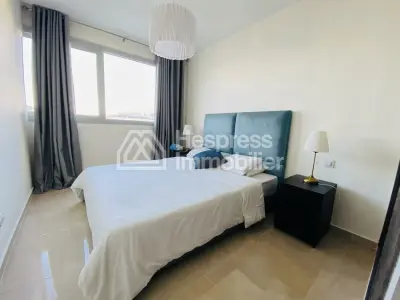 شقة جميلة للإيجار في Tanger City Center . غرفة نوم واحدة. مفروشة بالكامل.