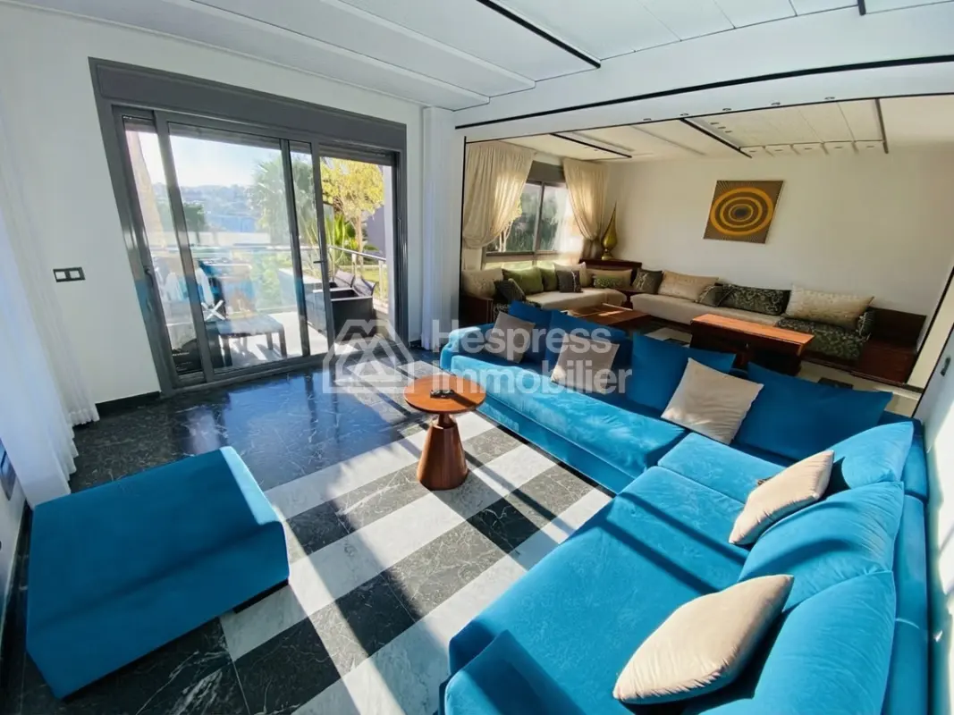 Beautiful apartment for sale in a gated community with swimming pool in Malabata Tangier