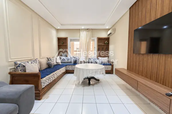 Furnished duplex on Avenue des FAR, Agadir Two levels for your comfort!