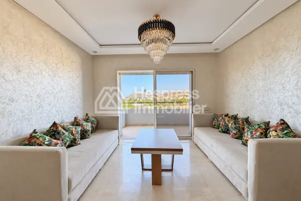 Spacious apartment close to the center of Agadir Balconies, swimming pool and underground parking!