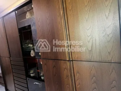 Luxury fully furnished apartment for long-term rent in Achakar Tangier with breathtaking sea views