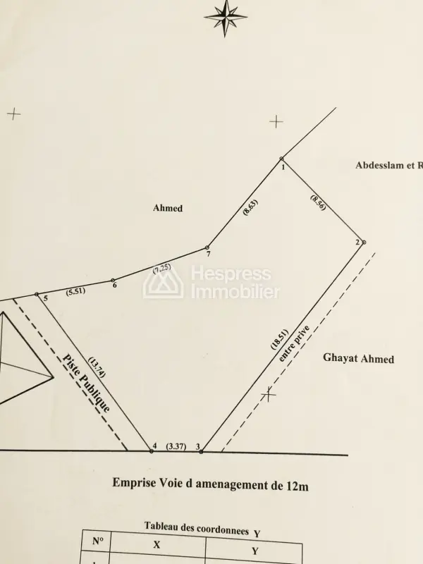Unique opportunity: Luxury villa plot with two frontages in the most desirable and quiet neighborhoods of Tangier