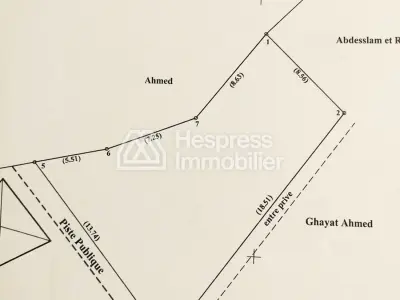 Unique opportunity: Luxury villa plot with two frontages in the most desirable and quiet neighborhoods of Tangier
