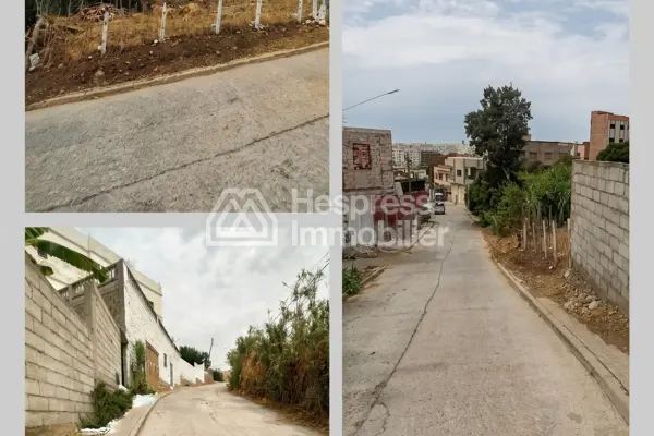 Unique opportunity: Luxury villa plot with two frontages in the most desirable and quiet neighborhoods of Tangier