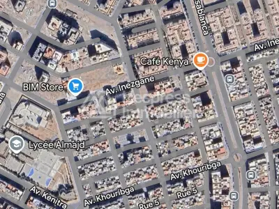Terrain 341m2 pour villa Hay Mohammadi