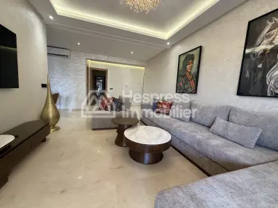 **Appartement meublé à louer – Longue durée \| Camp El Ghoul – Victor Hugo, Marrakech**