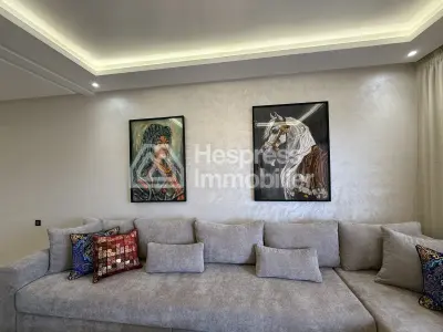 **Appartement meublé à louer – Longue durée \| Camp El Ghoul – Victor Hugo, Marrakech**