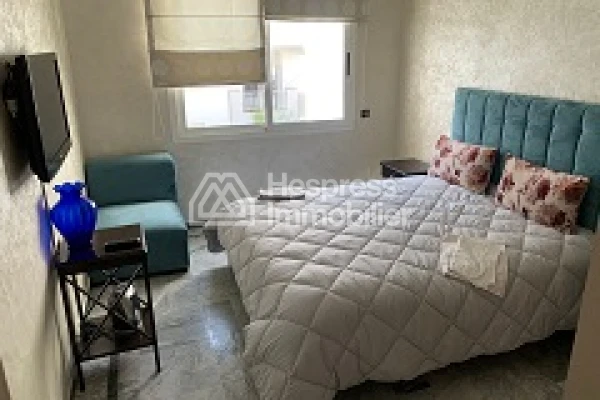 Furnished 90m² apartment for rent, 2 bedrooms in Casablanca