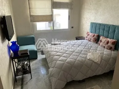 Furnished 90m² apartment for rent, 2 bedrooms in Casablanca