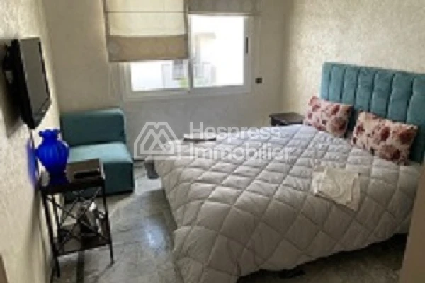 Furnished 90m² apartment for rent, 2 bedrooms in Casablanca